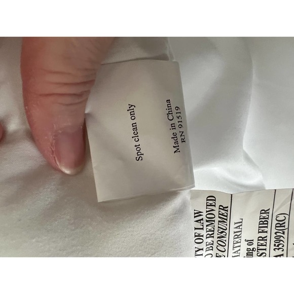 Intelligent Design Pillows White‎ with Floral Aqua and Yellow Embroidery - Picture 5 of 5